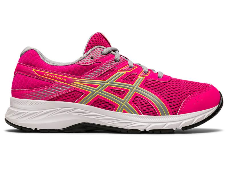 Dětské Běžecké Boty Asics GEL-CONTEND 6 TS Růžové 72836FEWA